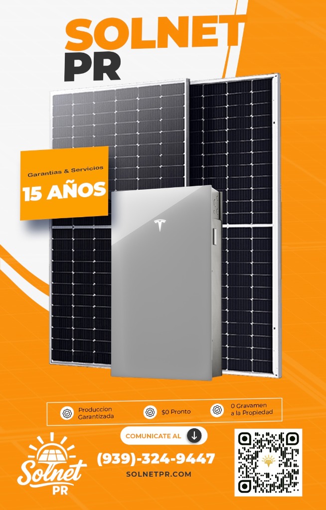 Oferta Placas Solares 16 Paneles y Batería Tesla